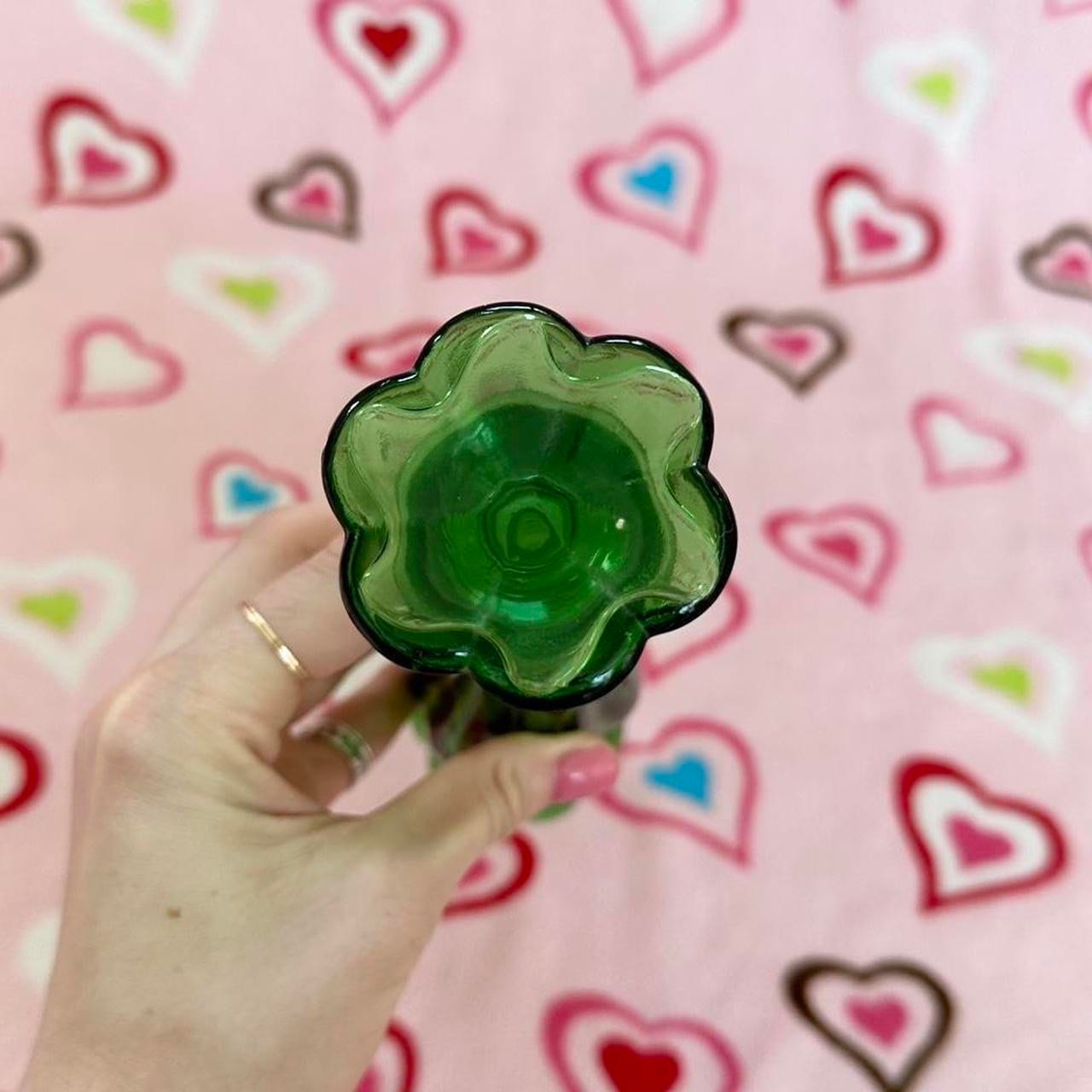 Vintage Avon Emerald Green Bud Vase - Etsy