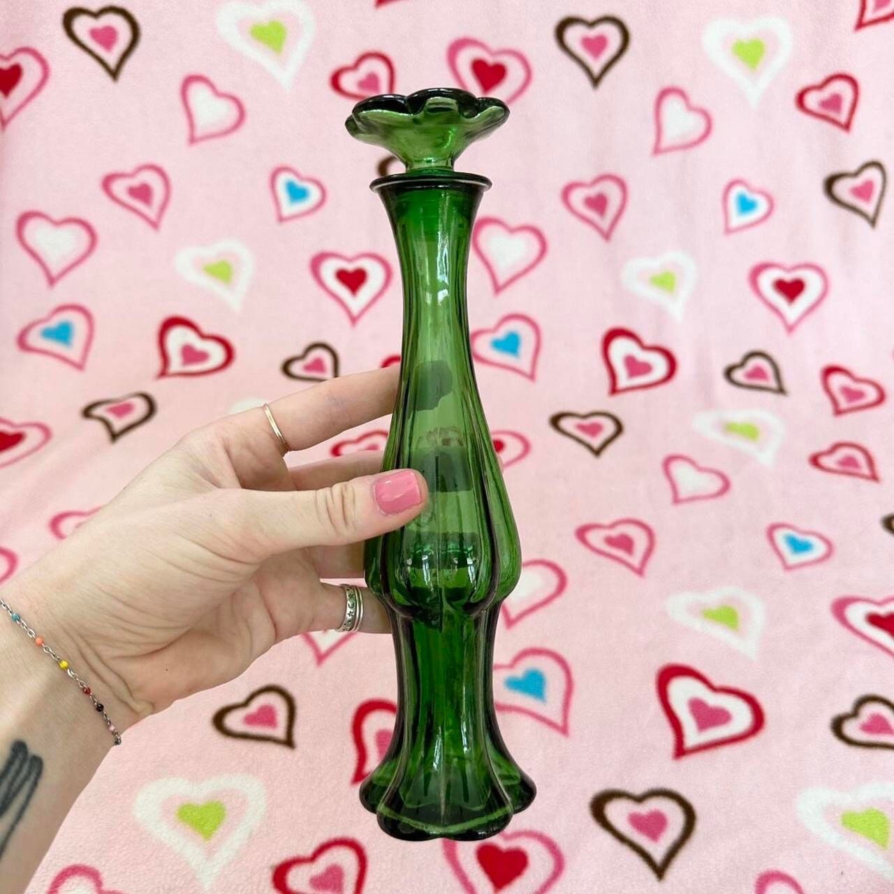 Vintage Avon Emerald Green Bud Vase - Etsy