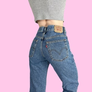 Y2K Levis 550 Loose Fit Skater Grunge Jeans W27 XS