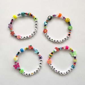 Handmade Colorful Customizable Beaded Bracelets, Seed Bead