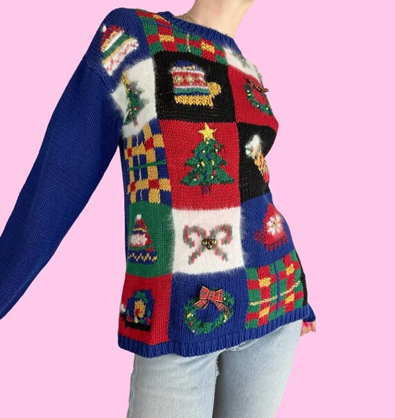 90s hot sale christmas sweaters