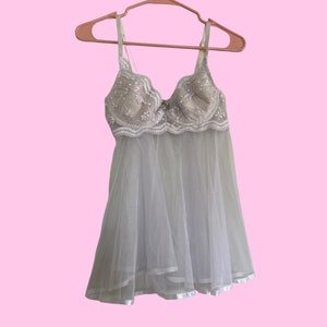 Y2K White Lace Ethereal Fairy Lingerie Cami Size Small Medium - Etsy