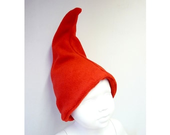 Warm dwarf hat, pixie hat, elf hat, pointed hat, dwarf caps, elf hat in all colours for children and adults * Dwarf dream