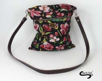 Canvas Shoulder Bag Shoulder Bag, Crossover Bag, Handbag, Crossbody Bag