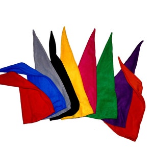Extralange Zwergenmütze (einfach) Zwerg, Zwergenkostüm, Kinderkostüm,  Faschingskostüm, Karnevalkostüm, Wichtelmütze, Kasperlmütze