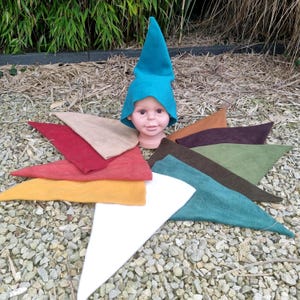 Cappello da gnomo pieghevole – Cappello da gnomo Gnome Dream® per costumi da gnomo, Halloween, Carnevale e addii al celibato