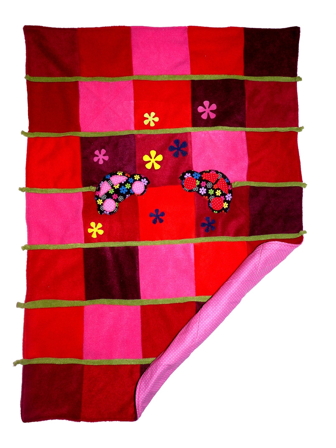 Baby Blanket with Name of the Child Children Blanket Cosy Etsy