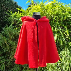 Little red riding hood / sandman cape /iceprincess - Halloween, Cape  - for adults