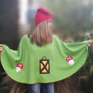 Zwergenkostüm, Wichtelkostüm, Märchen, Faschingskostüm, Zwerg, Damenkostüm  Umhang Zwergenmütze Karneval Kostüm Retro Kinderkostüm