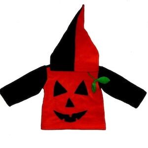 Herbst Hoodie Halloween Kürbis Zipfelkapuze Kuschelpulli