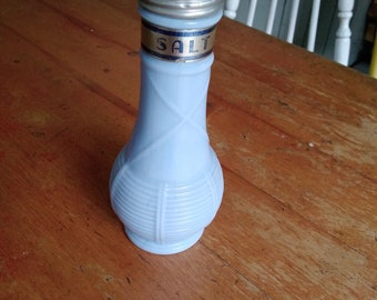Euclid Coffee Co Delphite Blue Salt Shaker