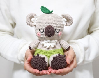 Koala Amigurumi Pattern, Koala Crochet Pattern, Crochet Koala (ENG)