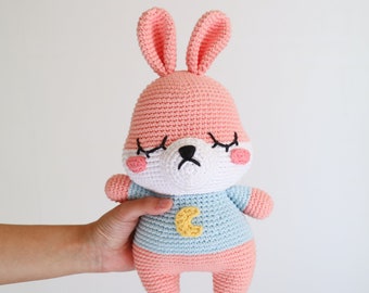 Bunny Amigurumi Pattern, Bunny Crochet Pattern, Crochet Bunny (ENG)