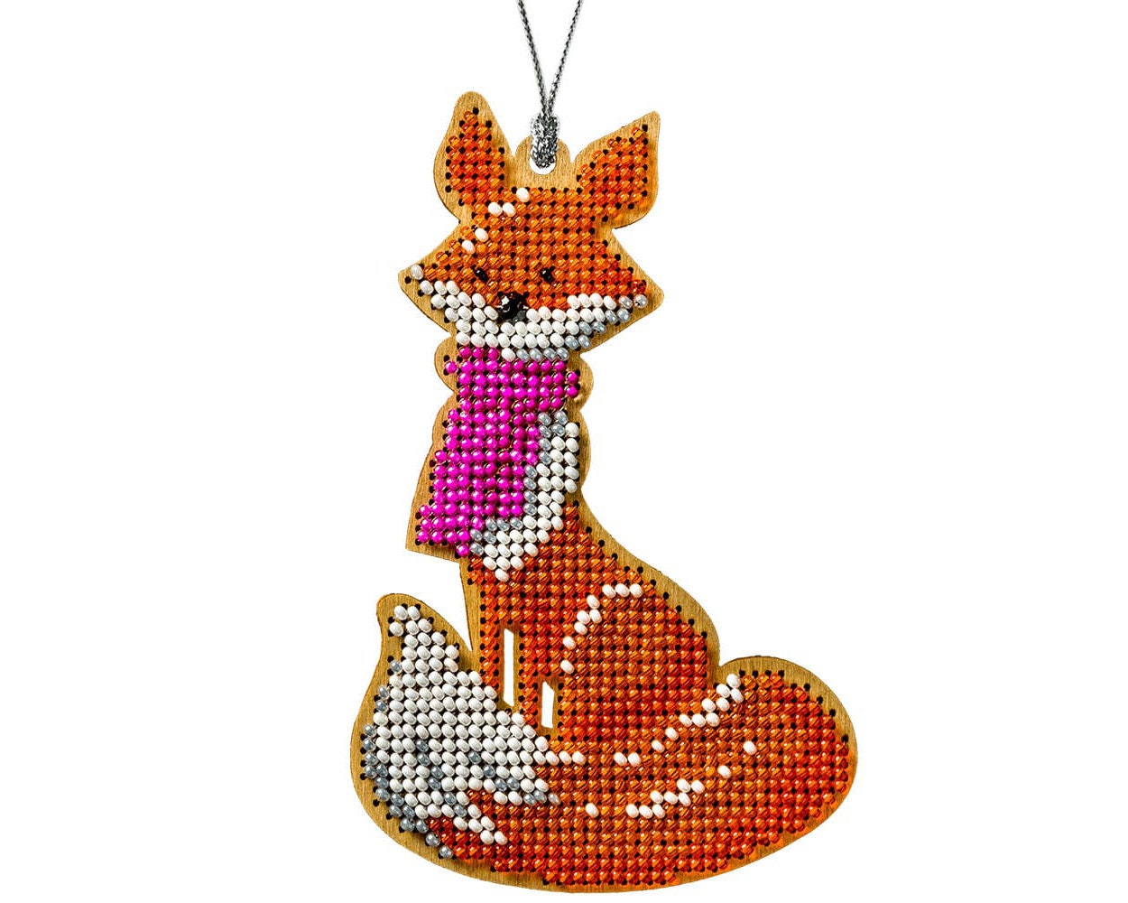 Fox Ornament Craft Kit for Adults Cute Animal Ornament Etsy