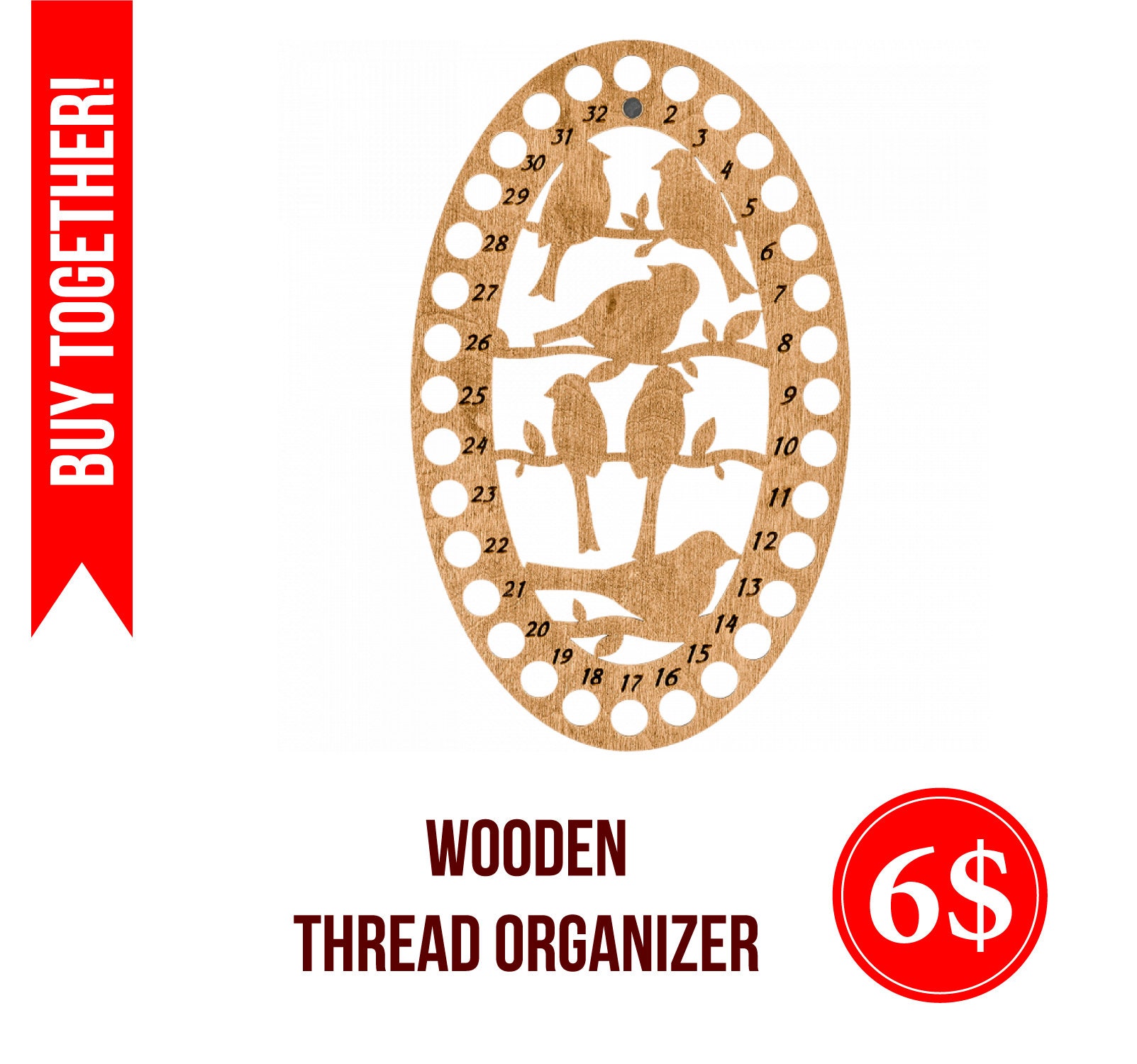 Motif De Point De Croix Amusant, Kit De Broderie Animal De La Forêt Pour Broderie Débutante. Point De Croix De Noël. - France