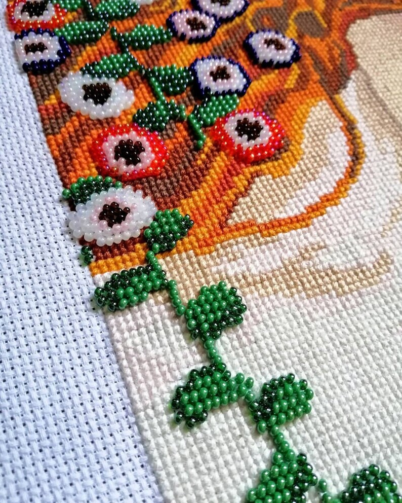 Gustav Klimt DIY Cross Stitch Kit Three Ages of Woman Art Etsy