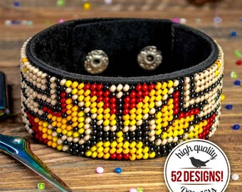 DIY Beaded Bracelet Kit, Ethnic Bracelet Making Kit, Beaded Jewelry Craft Kit, Handmade Jewelry Making Kit, DIY Gift for Mother