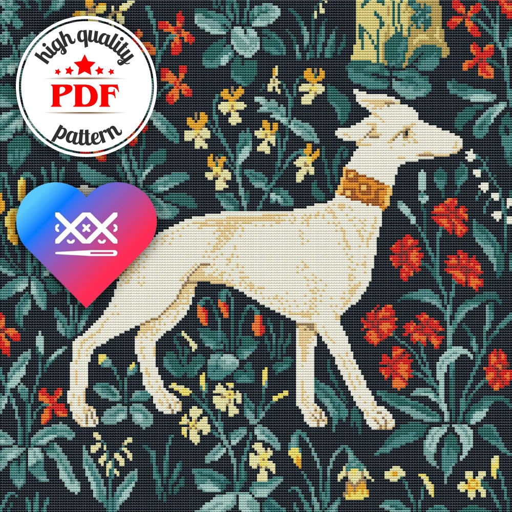 Medieval Dog Tapestry