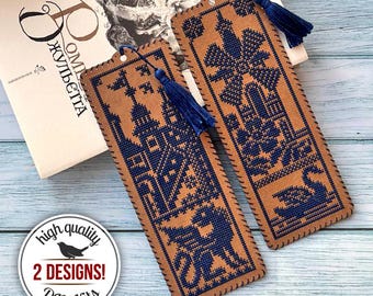 Samhain Kit Segnalibro A Punto Croce – Ricamo Fai Da Te Per Adulti Con Tema Celtico E Wicca - 6