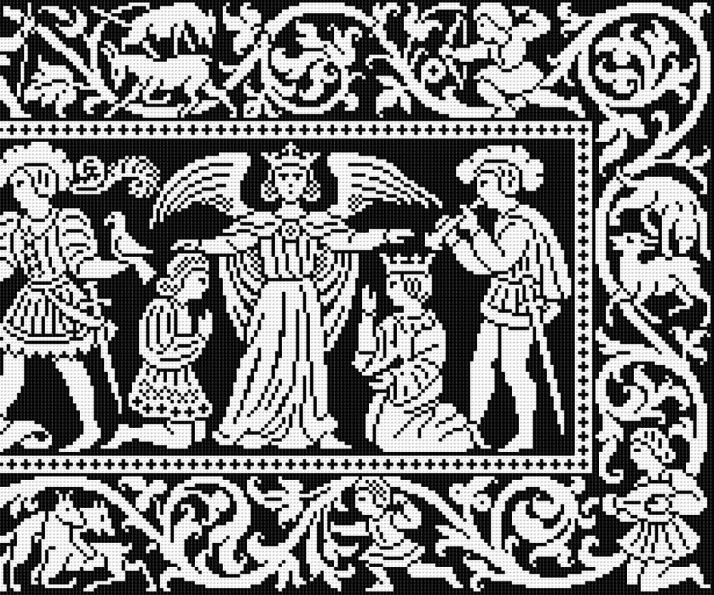 Victorian Cross Pattern PDF Victorian Cross Stitch Pattern, Antique Embroidery Chart, Vintage ...