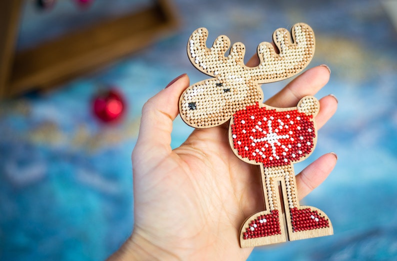DIY Christmas Ornaments Set Craft Kit For Adults Reindeer Etsy diy-christmas-ornaments-set-craft-kit-for-adults-reindeer-etsy
