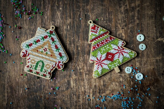 DIY Bead Embroidery Kit Baby Abris Art A14 Xmas tree beading embroidery Christmas tree toy kit DIY Bead Embroidery Kit Baby Abris Art A14 Xmas tree beading embroidery Christmas tree toy kit