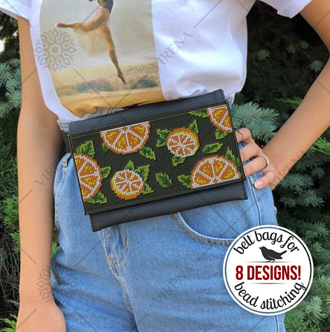 Beaded Belt Bag Etsy Canada