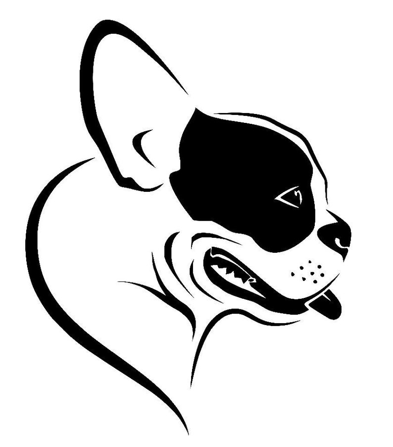 Car Sticker French Bulldog