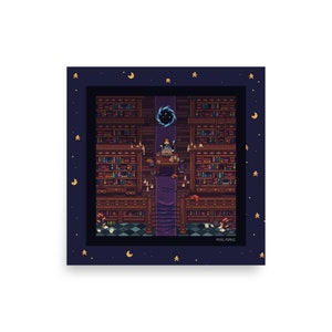Pixel Art &#39;A portal opens...&#39; Print