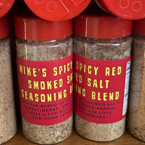 Mike&#39;s Spicy Red Smoked Salt Seasoning Blend