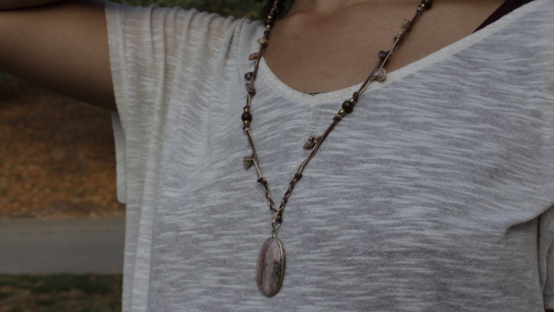 Unique Agate Necklace