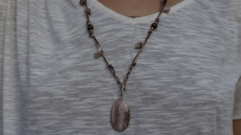 Unique Agate Necklace
