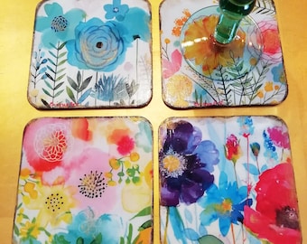 Sous Verre Coasters Etsy