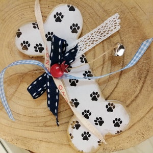 Personalized Puppy Dog Bone Christmas Tree Ornament Gift, Decoration Named Pet, Dog Lover Gift,Dog Hanging Bone Design,Stocking Stuffer 2020
