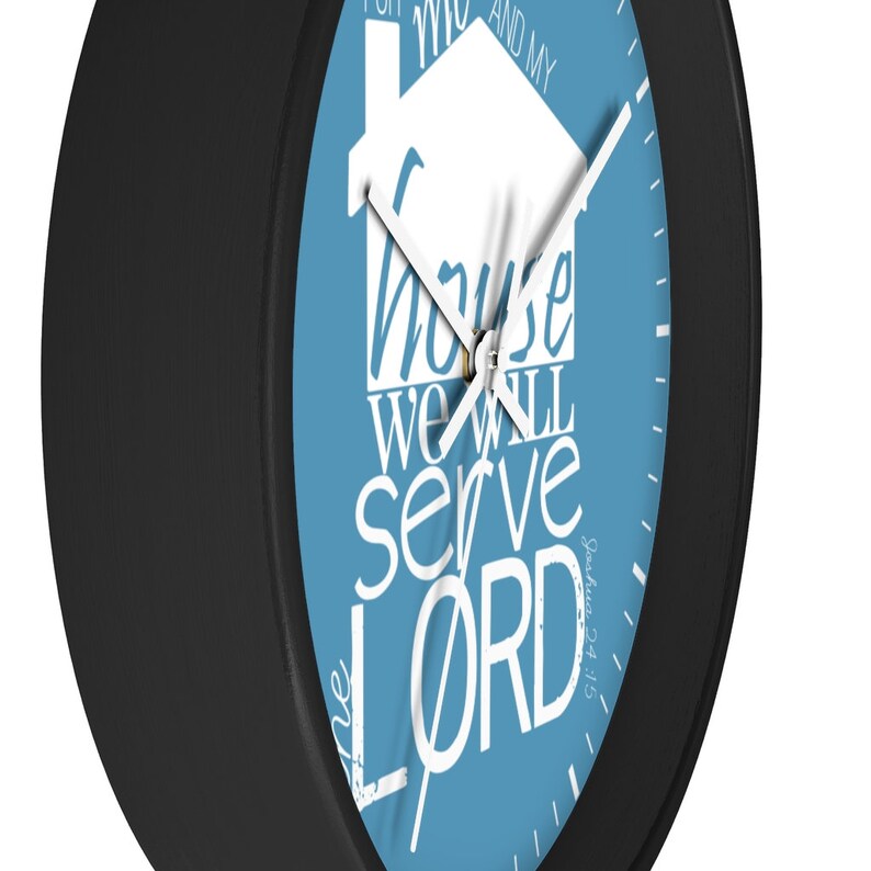 Wall Clock Christian 7 Jesus Christ Religious Spiritual God Etsy