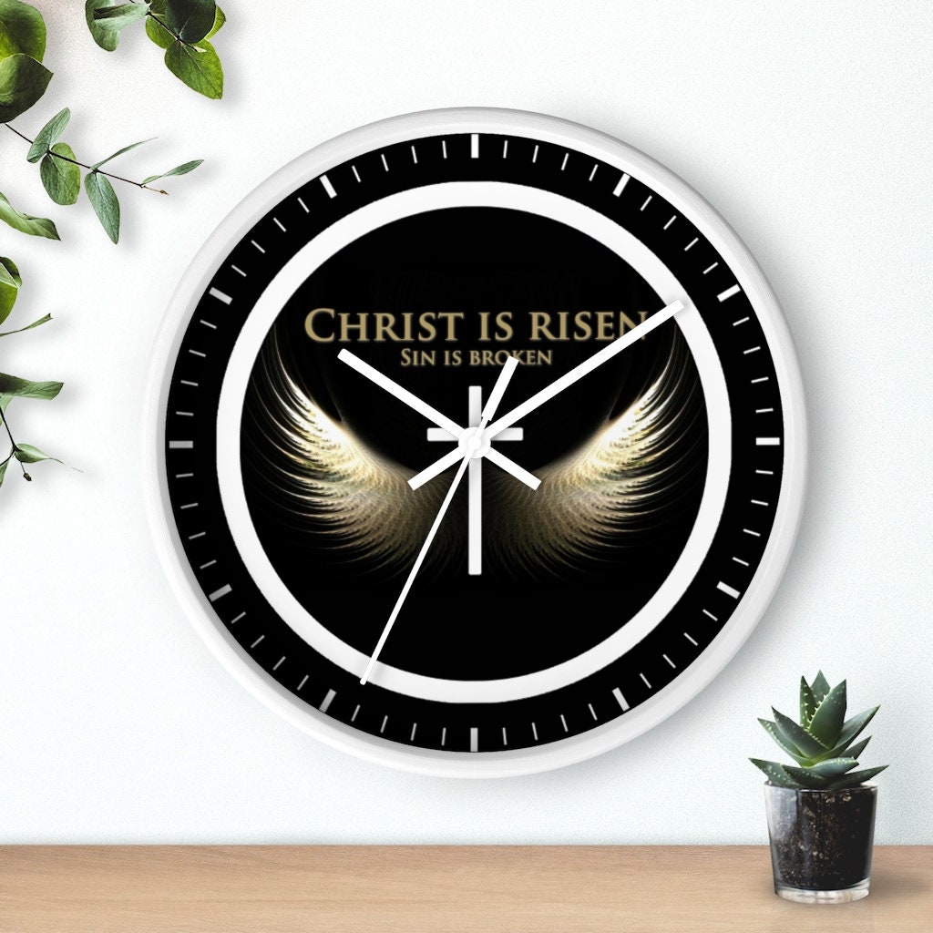 10 Wall Clock Christian 6 Jesus Christ Religious Etsy
