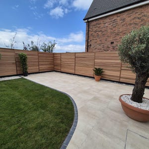 Western Red Cedar SertiWOOD Battens / Screen Slats (21 Pack) – 1.65m2 Coverage – Ideal for Contemporary Fencing or Cedar Cladding