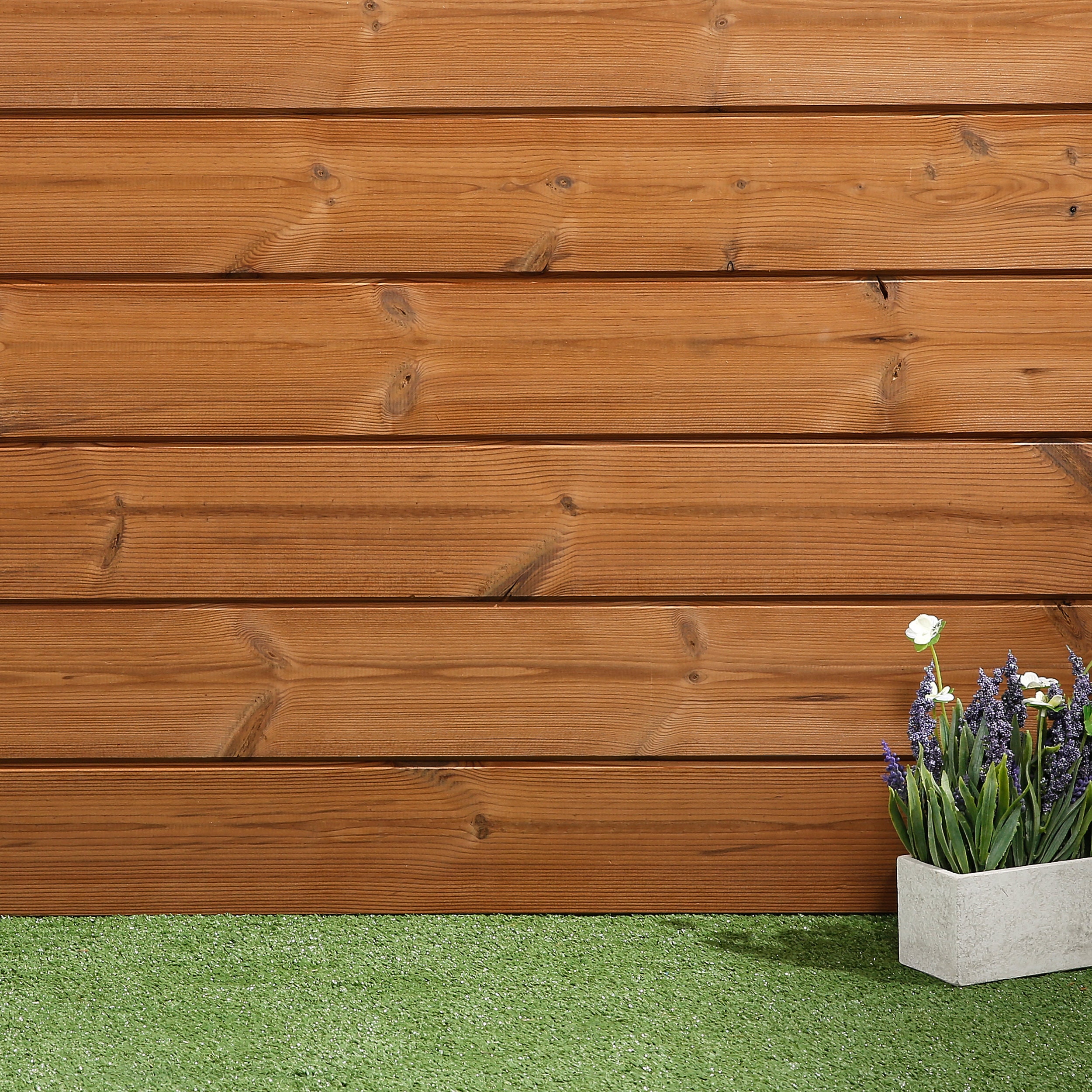 Rewdood Cladding Thermowood Redwood Sertiwood T&G Cladding (6 Pack) – 1.90m2 Coverage ...