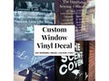 Custom Window Decal, Window Stickers, Business Window Decals, Custom Vinyl Decals, Custom Vinyl Stickers, Personalised Stickers, Shop Window