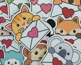 40Pcs Heart series Sticker Creative Journal Diary Album Decoration hot Stic Q2Y5 40Pcs Heart series Sticker Creative Journal Diary Album Decoration hot Stic Q2Y5