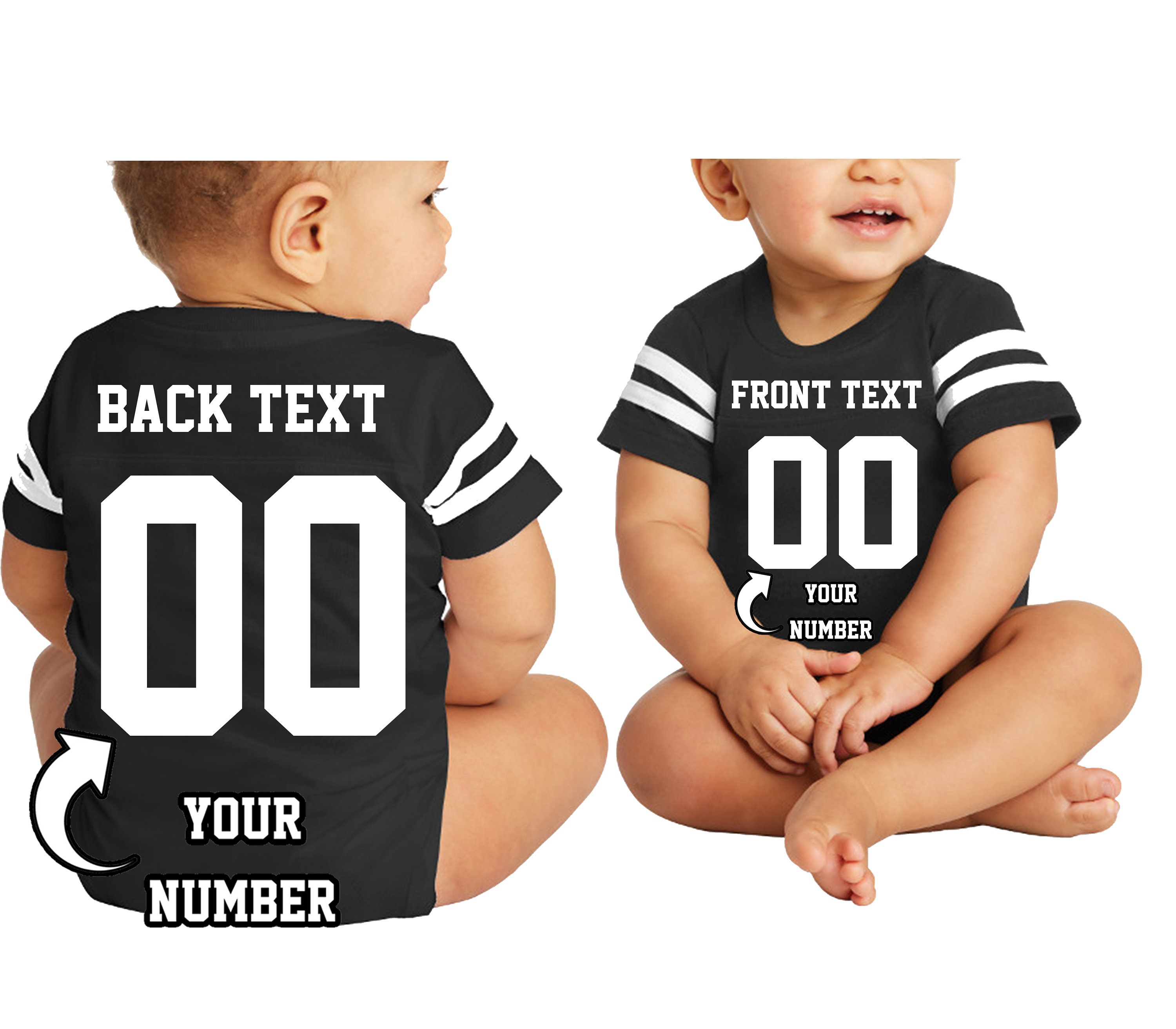 Zeug Isoleren tiener Baby Football Shirt - Etsy