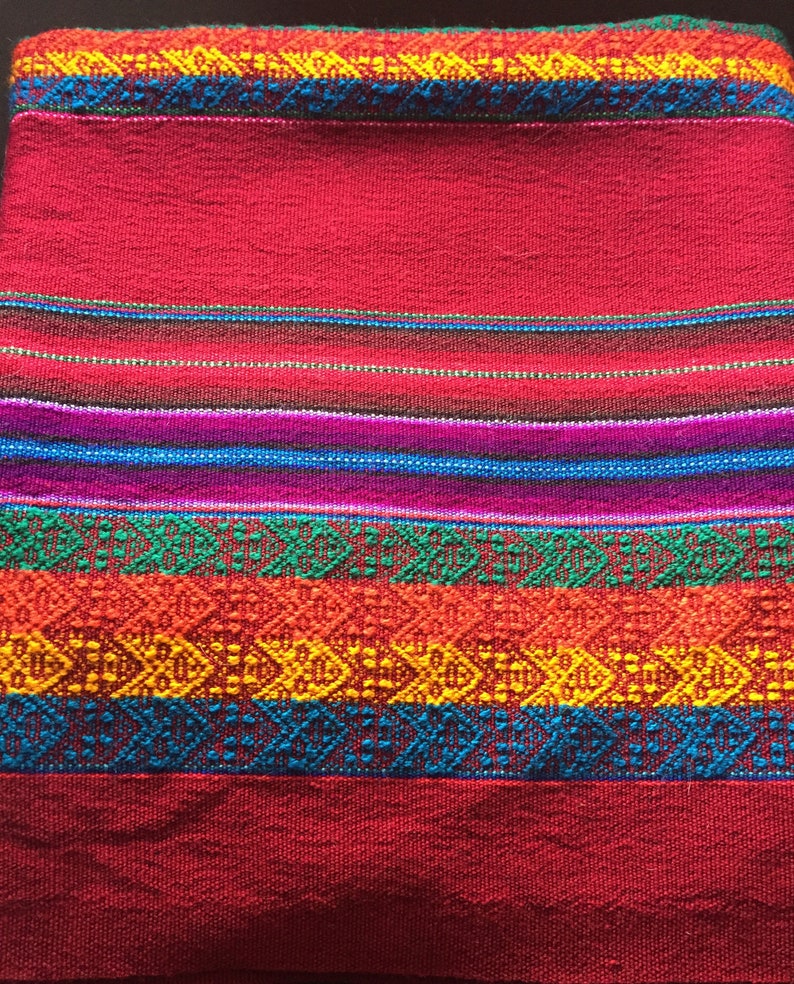 Sheep Wool Accent Throw CLEARANCE Wanderlust Peruvian Cloth Table Runner