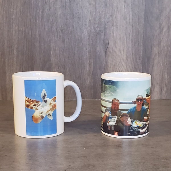 Photo Coffee Mug, Personalized Photo Coffee Mug, Photo Mug, Custom Coffee Mug, Custom Photo Mug, Personalized Photo Mug, Photo Gift, Custom