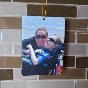 Personalized Air Freshener, Custom Air Freshener, Photo Air Freshener, Custom Car Air Freshener, Air Freshener, Gift for Her, Gift for Him