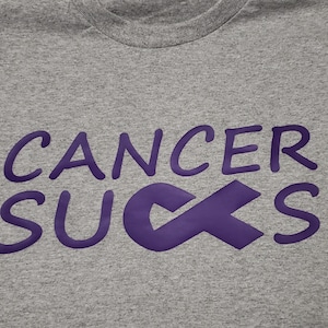 Cancer Sucks T-Shirt, Cancer Shirt, Graphic Tee, Cancer Sucks, Gift for Her, Gift for Him, Cancer Tee, Cancer T-Shirt, Survivor T-Shirt