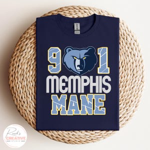 901 Memphis Mane Shirt: Memphis Pride Graphic Tee
