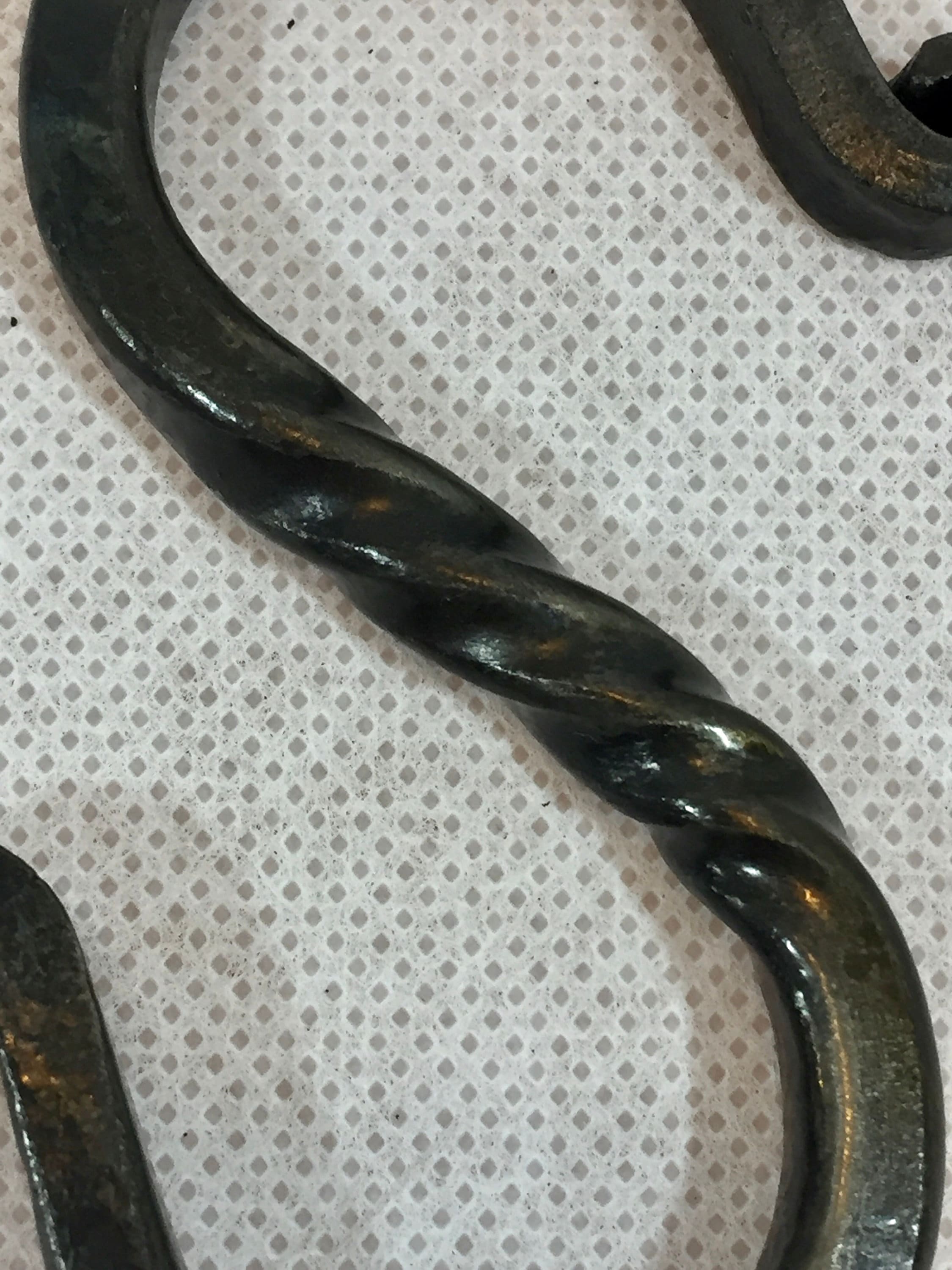 Blacksmith made S Hook Etsy