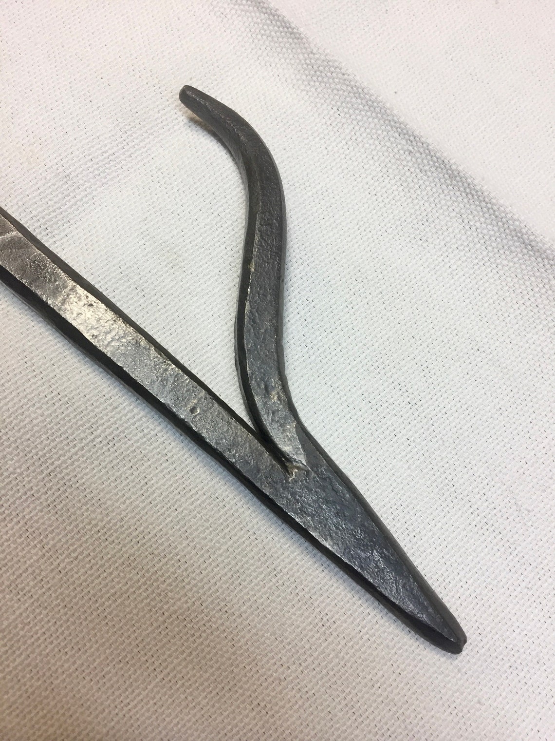 Blacksmith Made Hand Custom Made Extra Long Fire Pit Etsy UK