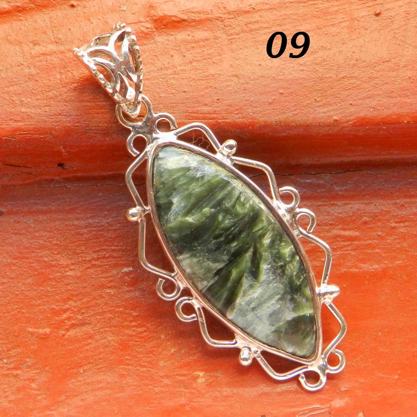 925 Sterling Silver Pendant Jewelry Sterling Silver Gemstone Etsy