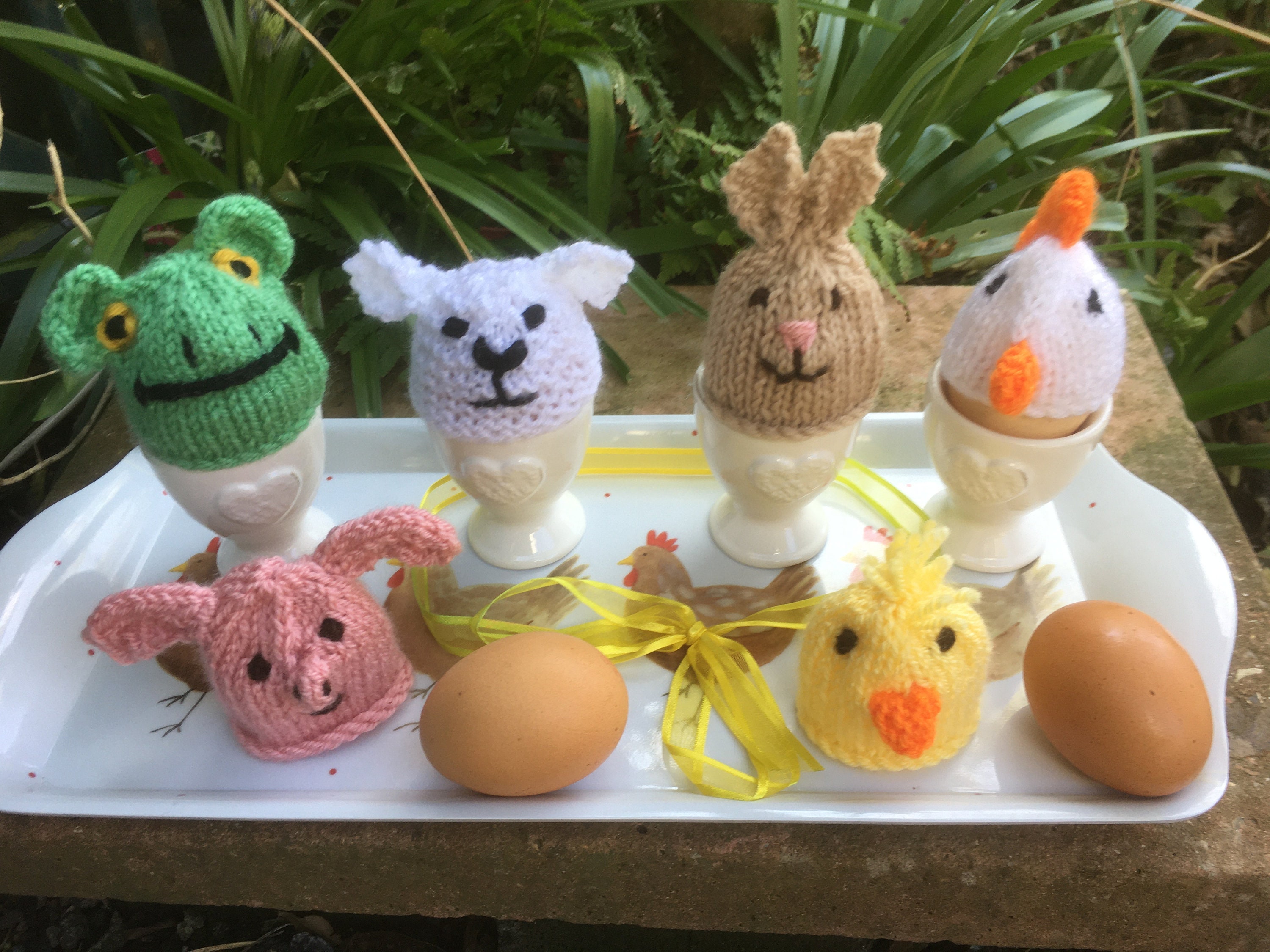 Set of 6 Easter Novelty Egg Covers Etsy Singapore